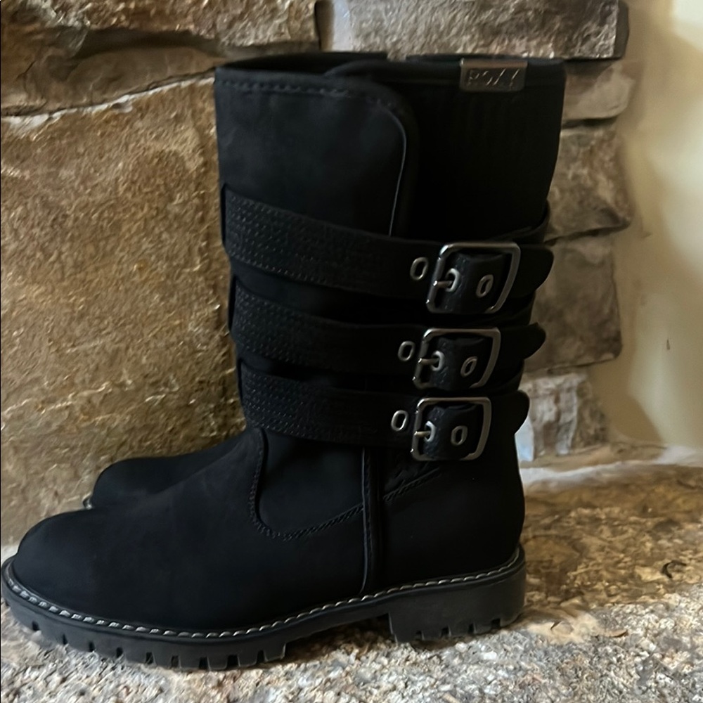 Women's Black Roxy Bennett Boot size 6